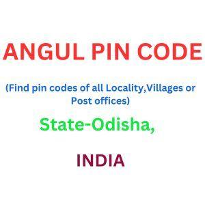 Angul pin code