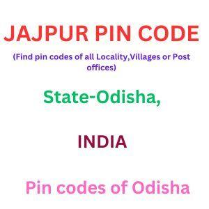 Jajpur Pin code