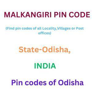 Malkangiri pin code