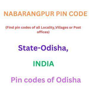 Nabarangpur Pin code